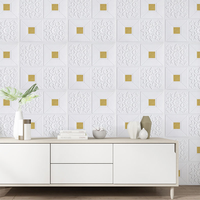 Papier peint 3D auto-adhésif moderne, briques noires, panneaux muraux en mousse XPE, imperméables, décoration murale et de plafond