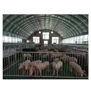 China supplier steel structure sheep barn cattle cow farm pig shed building