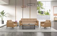 Canapé de bureau JOHOOFURNITURE, moderne, blanc, directement de l'usine, Burosofa pour usage commercial, réglable, de haute qualité, ergonomique
