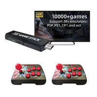 Consola de Videojuegos Retro X2 Ultra Arcade con 9000 Juegos Clásicos y Control Inalámbrico para PSP, N64