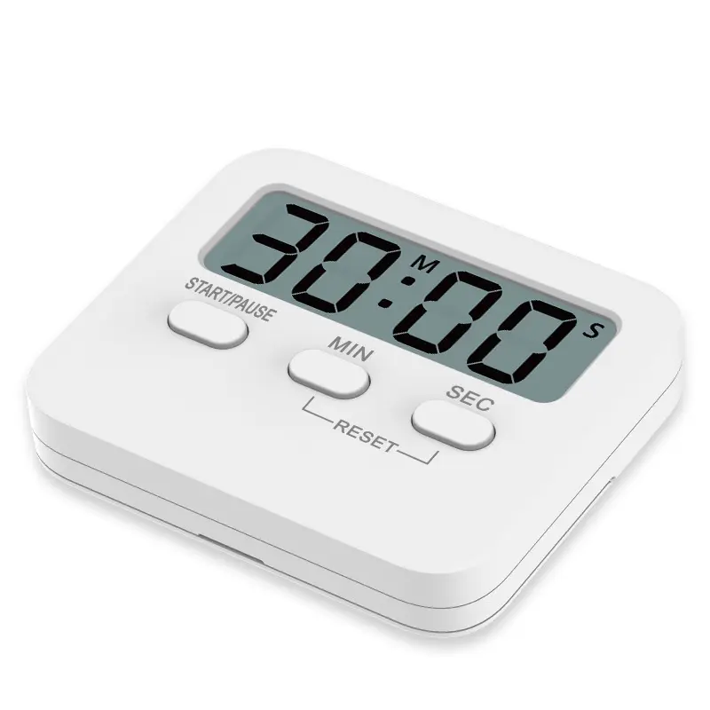 new High Quality Digital Kitchen Timers Cooking Study Exam Countdown Design Timer Mute Reminder stopwatch with Magnetic