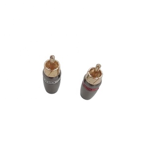 Banana Cắm RCA Kết Nối 6 Mm 24K Mạ Vàng Chuyên Nghiệp Loa Âm Thanh Bộ Chuyển Đổi Kết Nối RCA Nam Cắm - Product Image 3