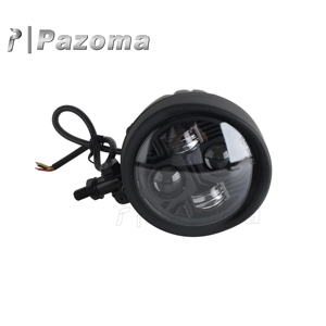Phare LED 4-1/2 pouces pour <span class=keywords><strong>moto</strong></span>, 30V, 30W, 40W, avec lentille E9, pour Harley Cruiser Bobber Cafe Racer Old School - Product Image 3