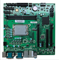 OEM X86 Linux Intel H610 Chip lga1700 soket 12/3th CPU 2LAN 10COM Micro ATX industri H610 MATX motherboard
