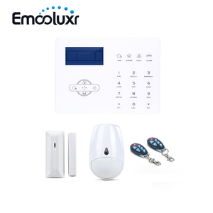 433mhz 868mhz聚焦无线家庭报警系统ST-IIIB <span class=keywords><strong>GSM</strong></span> <span class=keywords><strong>PSTN</strong></span> 110dB分贝法语英语语音应用控制防盗 - Product Image 1