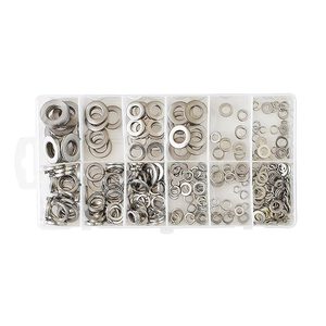 Juego de 350 Arandelas de Acero al Carbono Woking, M2-M12, en Caja, con Tuercas y Pernos de Ojo, Herramientas Multifuncionales para el Hogar - Product Image 2