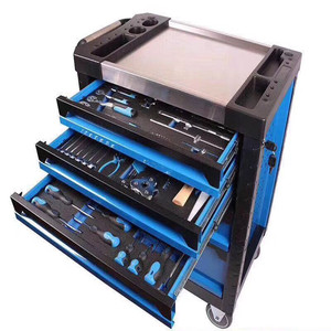 333pcs seel tool cabinet/rolling tool cart with tools set