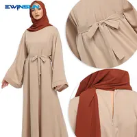 Vestido de pulso árabe feminino, vestido islâmico plus size outono, leste médio, longo, abaya, vestido de oração ramadã