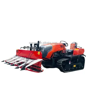 Crawler type micro-cultivator 50 horsepower trencher Agricultural orchards weeding and fertilizing rotary cultivator