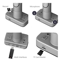 Escáner Visualizador Digital Portátil Profesional para Enseñanza, Cámara con Resolución 4K, Inalámbrico, de Aleación de Aluminio, Tamaño A3/A4