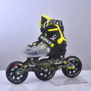 <span class=keywords><strong>Pattini</strong></span> in Linea Professionali per Adulti, Misura Regolabile, Guscio in PP, Cuscinetti ABEC-7, Ruote in PU, 4 Ruote Lampeggianti, Pattinaggio Outdoor, Marca Soft Brand - Product Image 5