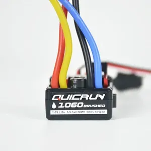 Regolatore di velocità elettronico (ESC) impermeabile HOBBYWING QuicRun WP1060 60A per auto e camion RC crawler 1/10 - Modello di punta - Product Image 3