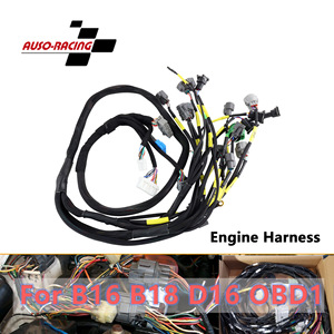 Honda Civic B18 B16 D16สายไฟเครื่องยนต์ OBD1 12V แจ็คเก็ตไนลอนติดตั้งแบบคงที่ - Product Image 5