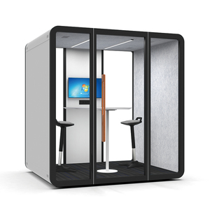 Oficina Compartida Tipo Cápsula, Casa Modular Acústica, Mini Casa, Cabina Interior, Espacio de Trabajo, Oficina para Reuniones - Product Image 6