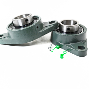 ตลับลูกปืนเม็ดกลมบล็อกหมอนหน่วยตลับลูกปืน2เกลียวตัวเรือนเหล็กหล่อขนาด40มม. UC UCFL 208 <span class=keywords><strong>FL208</strong></span> UC208 UCFL208 - Product Image 6