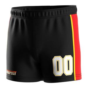 Shorts de rugby personnalisés à col jersey et manches courtes pour hommes, idéaux pour l'équipe de musculation et la salle de sport – Fabrication sur mesure à prix abordable - Product Image 1