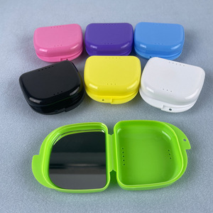 <b>Small</b> dental case with <b>mirror</b>, denture storage box, retainer, orthodontic appliance storage box, manufacturer and wholesale of - Product Image 4