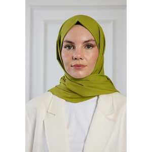 Pañuelo de Cuello de Algodón Puro Verde Oliva - Product Image 2
