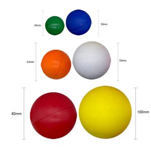 Benutzer definiertes Logo Anti-Stress PU Ball Polyester Würfel Gemusterte Willkommen geschenke für Partys Messe Werbe geschenke Hergestellt Werbeartikel - Product Image 4