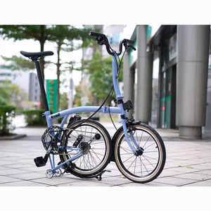 دراجة ثلاثية الانحراف MINT 16 بوصة و6 سرعات دراجة كهربائية من البوب ست ست ست ستيل بإطار قابلة للطي خفيفة الوزن دراجة قابلة للطي دراجة قابلة للطي - Product Image 1