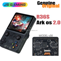 JSGaming 2026 Console de jeu portable authentique originale R36s Arkos 2.0 R36, double puce, Wi-Fi, pour jeux rétro PSP RS 6