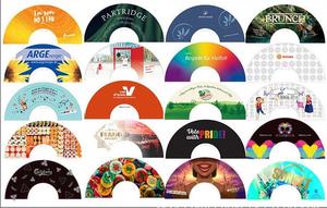 Abanico de Mano de Bambú de 33 cm (13 Pulgadas) como Regalo Souvenir, Abanico Grande Ondulado - Product Image 6