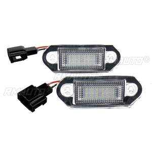 1 paire d'ampoules LED pour éclairage de plaque d'immatriculation de voiture pour VW Golf MK3 pour Skoda Octavia I, éclairage automatique de plaque d'immatriculation - Product Image 2
