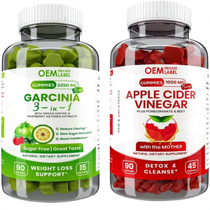 Gomitas de Garcinia Cambogia de Marca Privada OEM/ODM, Antioxidante para Adultos, Apoyo para la Salud del Corazón y <span class=keywords><strong>el</strong></span> <span class=keywords><strong>Cerebro</strong></span>, Control de Peso, Producto para la Salud - Product Image 1