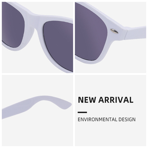Gafas de Sol Cuadradas con Logotipo Personalizado, Protección UV400, Fabricadas con RPET Reciclado, Modernas para Uso Diario - Product Image 4