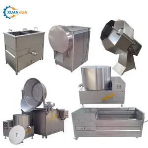 Fully automatic plant production lines prices chips machines potato chips making