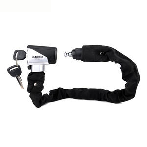 Велосипедный замок цепи ETOOK с высокой степенью безопасности, противотехнологичный разблокированный замок ключа для мотоцикла, велосипеда с автоматической функцией Homing - Product Image 2