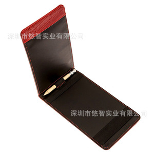 Funda de Cuero para Libreta de Puntuaciones de Golf, Accesorios para Libreta de Puntuaciones de Campo de Golf, Cubierta para Libreta de Puntuaciones - Product Image 3