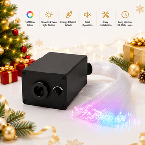 Kit de Lumières de <span class=keywords><strong>Plafond</strong></span> à Fibres Optiques pour Noël, Décoration de <span class=keywords><strong>Plafond</strong></span> Ciel Étoilé pour Salle de Divertissement KTV - Product Image 1