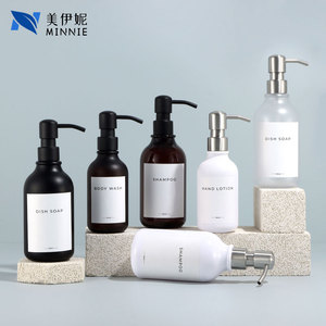 Distributeur de savon liquide Minnie 500 ml avec pompe pour savon à vaisselle, gel douche, shampoing, lotion pour les mains, utilisation en voyage - Product Image 1