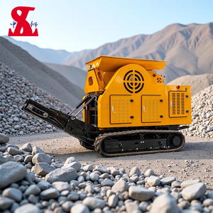 Máy nghiền hàm di động nhỏ, máy nghiền hàm di động trên xích, máy nghiền hàm di động trên xích - Product Image 4