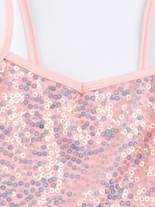 Body da Balletto <span class=keywords><strong>con</strong></span> Glitter e <span class=keywords><strong>Tutù</strong></span> Arcobaleno per Bambine e Ragazze, Abbigliamento da Allenamento per Ballerine - Product Image 3