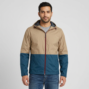 Best Selling High Quality Men's Plus Size <b>Winter</b> Rain <b>Jacket</b> High Street Style Front Logo Wholesale <b>Cheap</b> Price Coated - Product Image 1