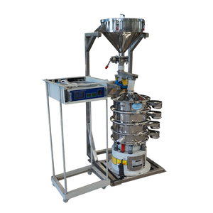 Tamiz vibratorio rotativo ultrasónico de gránulos de trigo Boneltra de alta precisión DHC 400 con tolva - Product Image 2