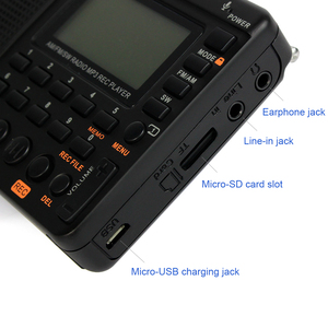 Reproductor MP3 en Inglés y Español, Radio Portátil AM FM SW con Batería de 1000 mAh - Product Image 3