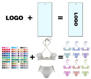 고급 맞춤형 마이크로 끈 비키니 플러스 사이즈 성인 OEM 수영복 레오파드 무늬 여성 의류 마이크로 끈 비키니 지원 - Product Image 6