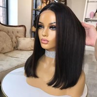 Perruque en dentelle avec dessus en dentelle, cheveux humains vierges européens à 100%, couleur blonde méchée, pour femmes juives