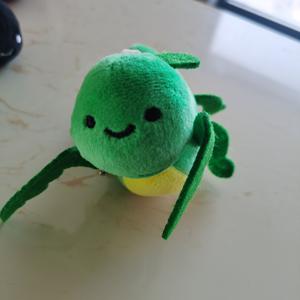 Juguetes de peluche promocionales Logotipo personalizado Ladybird <span class=keywords><strong>Mantis</strong></span> Beetle Cicade Butter Bee Felpa Insecto Llavero de peluche - Product Image 5