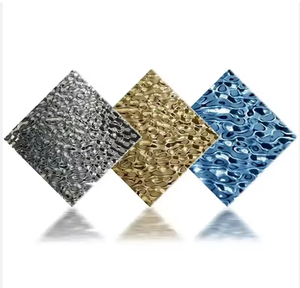 Pabrik Grosir 201 <span class=keywords><strong>304</strong></span> Lembaran Baja Tahan Karat Berwarna Dekoratif dengan Pola Gelombang Air untuk Desain Interior - Product Image 5