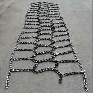 Cadenas de Nieve <span class=keywords><strong>para</strong></span> Neumáticos de Camión y <span class=keywords><strong>Tractor</strong></span> de Doble Llanta Tipo Escalera con Clavos Noruegos - Product Image 1