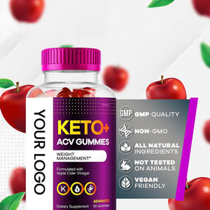 OEM ODM Private Label Contrôle de l'appétit Promouvoir la digestion Nettoyage Détox Keto ACV Gommes avec biotine - Product Image 3