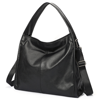 Nouveau Sac à Bandoulière en Cuir Véritable Texturé Grande Capacité Style Décontracté Design Original Sac Fourre-tout Sous le Bras