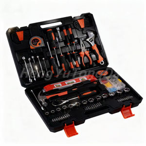 수공구 세트 가정용 목공 조합 다기능 도구 상자 자동차 수리 키트 수동 도구 상자 - Product Image 4