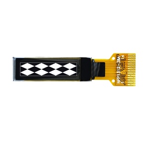 Module d'affichage OLED monochrome de 0.63 pouces, 120x28, pilote SSD1312, petit écran I2C pour compteur intelligent, Arduino portable - Product Image 3