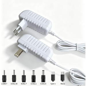 Factory High Quality 12V 1A 1.5A 15W 100-240V 50/60HZ EU <strong>US</strong> Plug Wall Mount Switching <strong>Power</strong> <strong>Adapter</strong> for LED Strip CCTV Routerg - Product Image 2