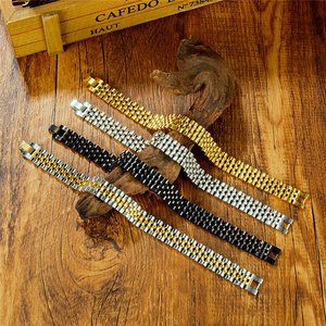 2025 Classic Dainty Classic 316l Acero inoxidable Brazaletes chapados en oro Mujeres y pulsera Joyería - Product Image 3